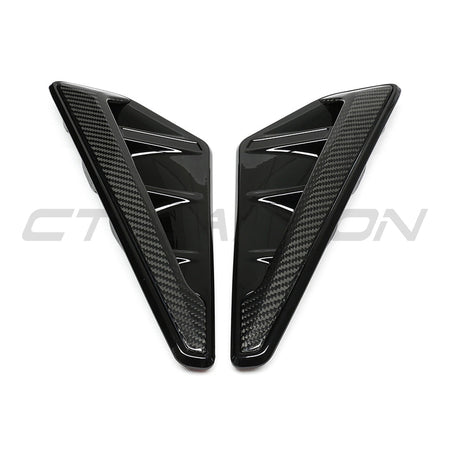BMW F95 X5M 2019-2022 (PRE-LCI) CARBON FIBRE FRONT FENDER TRIM