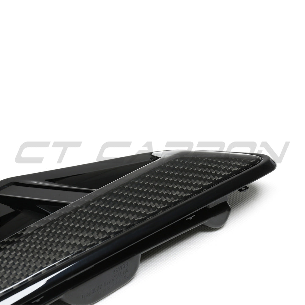 BMW F95 X5M 2019-2022 (PRE-LCI) CARBON FIBRE FRONT FENDER TRIM