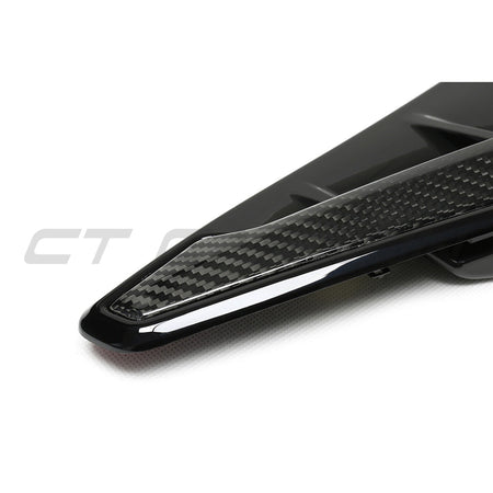 BMW F95 X5M 2019-2022 (PRE-LCI) CARBON FIBRE FRONT FENDER TRIM
