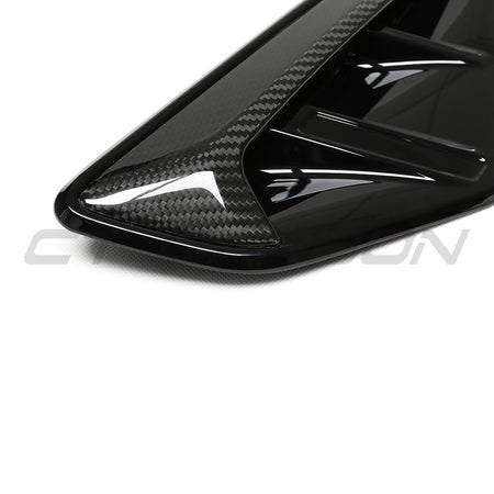 BMW F95 X5M 2019-2022 (PRE-LCI) CARBON FIBRE FRONT FENDER TRIM