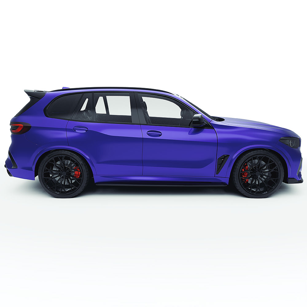 BMW F95 X5M 2019-2022 (PRE-LCI) CARBON FIBRE FULL KIT - CT DESIGN-Kit-CT CARBON-CT Carbon - High-quality carbon fiber and gloss black aerodynamic parts for premium sports and luxury vehicles.