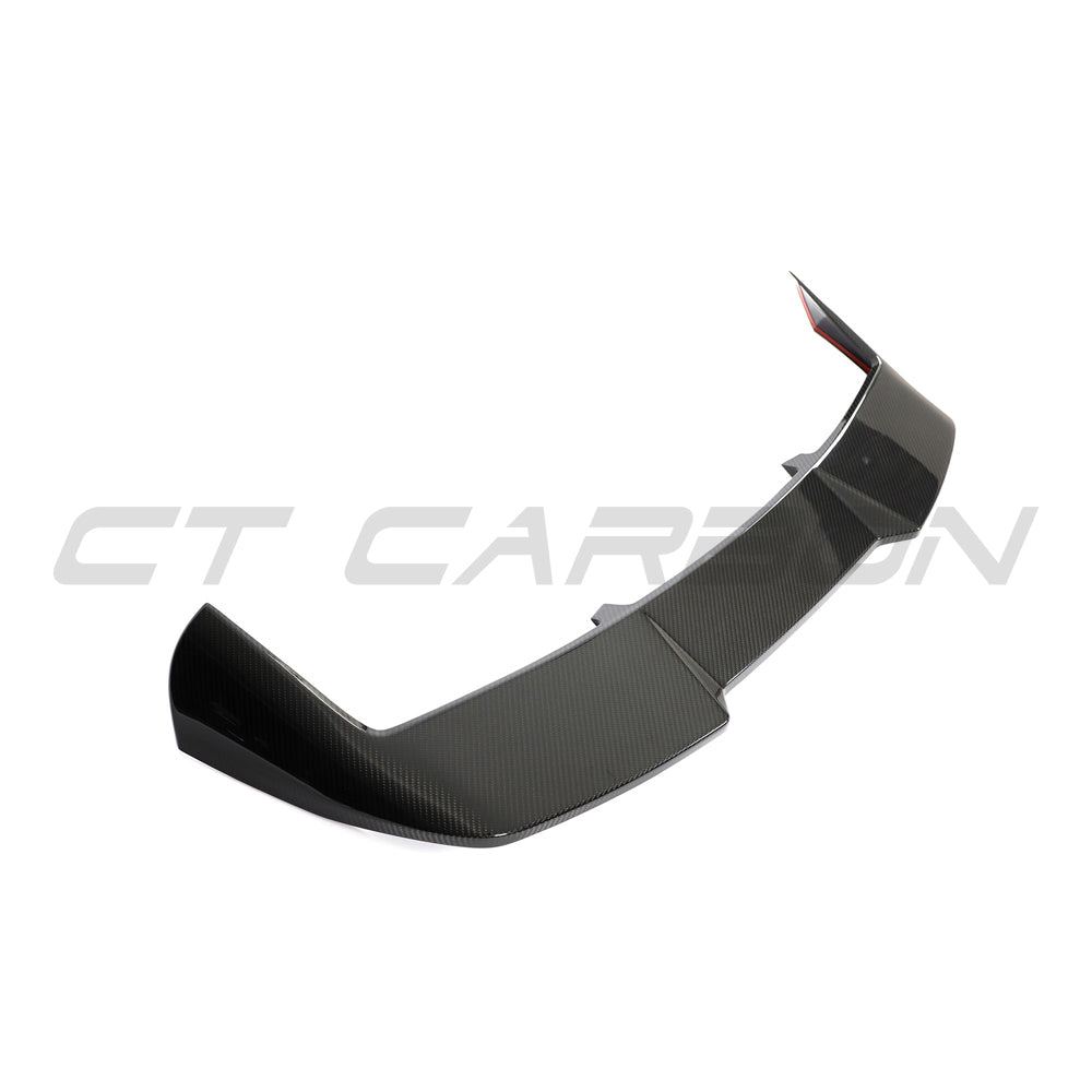 BMW F95 X5M 2019-2024 CARBON FIBRE ROOF SPOILER - CT DESIGN-Spoiler-CT CARBON-CT Carbon - High-quality carbon fiber and gloss black aerodynamic parts for premium sports and luxury vehicles.