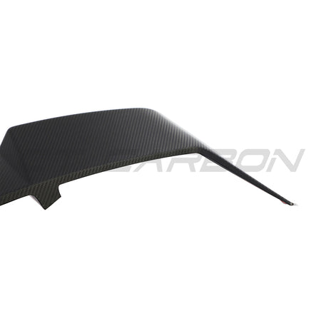 BMW F95 X5M 2019-2024 CARBON FIBRE ROOF SPOILER - CT DESIGN-Spoiler-CT CARBON-CT Carbon - High-quality carbon fiber and gloss black aerodynamic parts for premium sports and luxury vehicles.