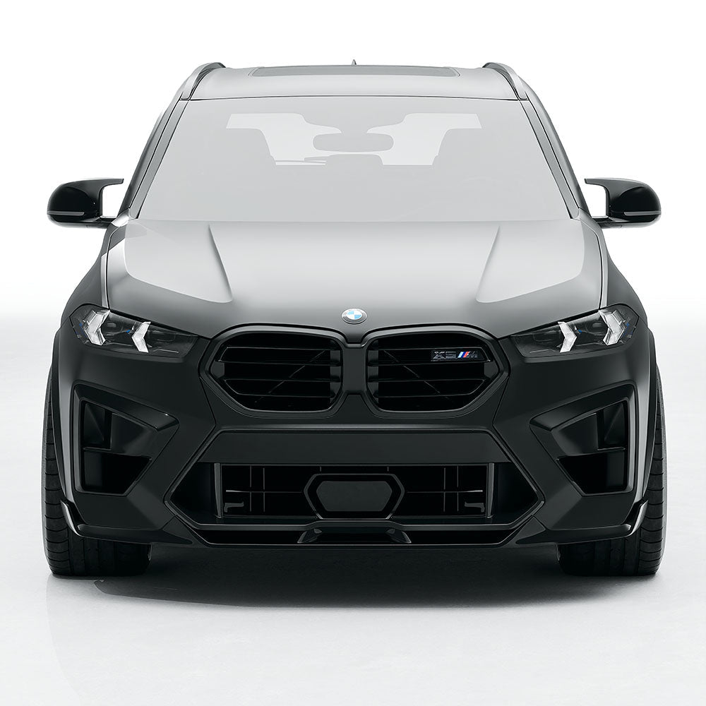 BMW F95 X5M 2023+ (LCI) CARBON FIBRE FULL KIT - CT DESIGN-Kit-CT CARBON-CT Carbon - High-quality carbon fiber and gloss black aerodynamic parts for premium sports and luxury vehicles.