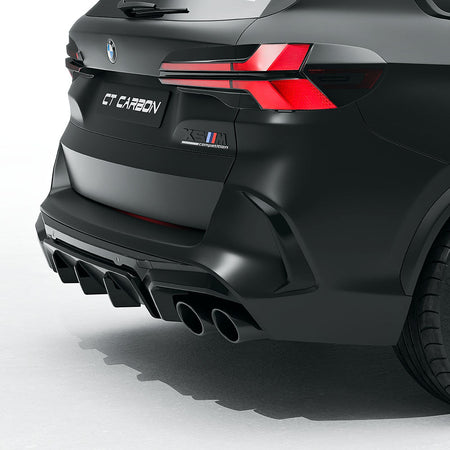 BMW F95 X5M 2023+ (LCI) CARBON FIBRE FULL KIT - CT DESIGN-Kit-CT CARBON-CT Carbon - High-quality carbon fiber and gloss black aerodynamic parts for premium sports and luxury vehicles.