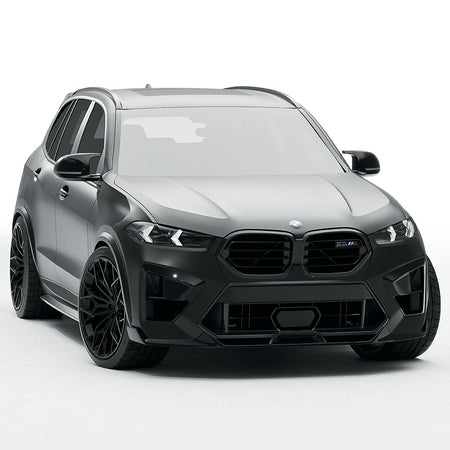BMW F95 X5M 2023+ (LCI) CARBON FIBRE FULL KIT - CT DESIGN-Kit-CT CARBON-CT Carbon - High-quality carbon fiber and gloss black aerodynamic parts for premium sports and luxury vehicles.