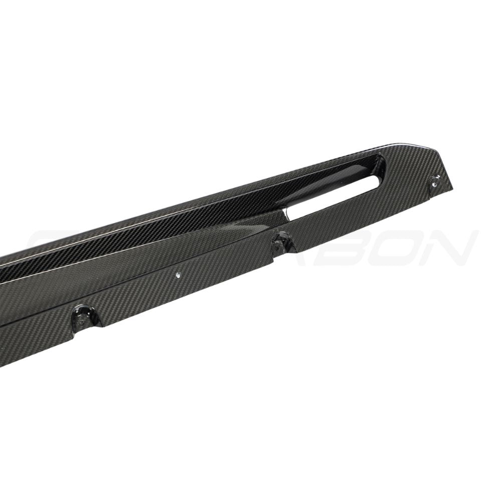 BMW F95 X5M & G05 X5 2018+ CARBON FIBRE SIDE SKIRTS - CT DESIGN-Side Skirts-CT CARBON-CT Carbon - High-quality carbon fiber and gloss black aerodynamic parts for premium sports and luxury vehicles.