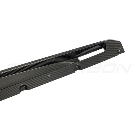 BMW F95 X5M & G05 X5 2018+ CARBON FIBRE SIDE SKIRTS - CT DESIGN-Side Skirts-CT CARBON-CT Carbon - High-quality carbon fiber and gloss black aerodynamic parts for premium sports and luxury vehicles.