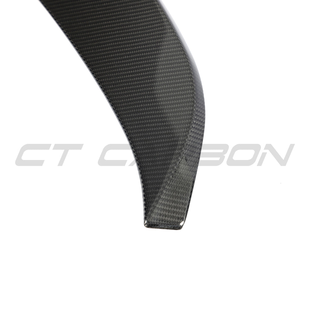 BMW F96 X6M & G06 X6 2019-2024 CARBON FIBRE BOOT SPOILER - CT DESIGN-Spoiler-CT CARBON-CT Carbon - High-quality carbon fiber and gloss black aerodynamic parts for premium sports and luxury vehicles.