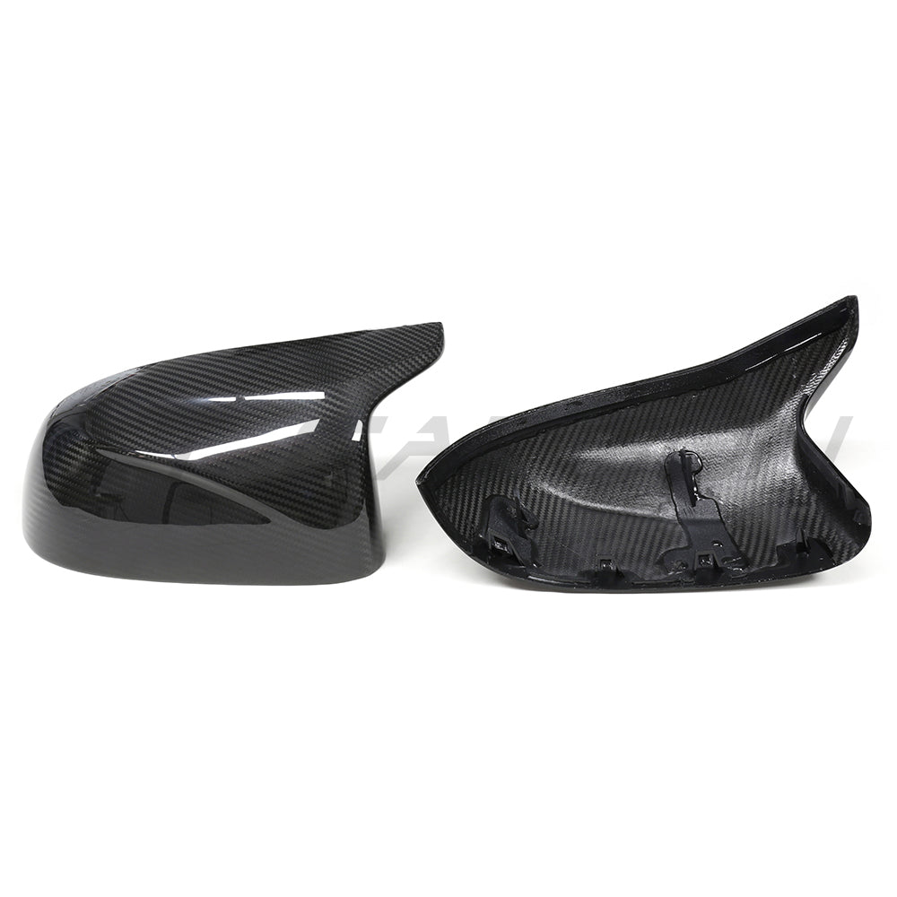 BMW F97 X3M, F98 X4M, F95 X5M & F96 X6M 2019+ PRE-PREG CARBON FIBRE MIRRORS-Accessories-CT CARBON-CT Carbon - High-quality carbon fiber and gloss black aerodynamic parts for premium sports and luxury vehicles.