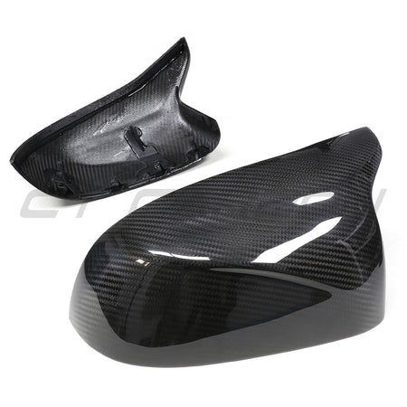 BMW F97 X3M, F98 X4M, F95 X5M & F96 X6M 2019+ PRE-PREG CARBON FIBRE MIRRORS-Accessories-CT CARBON-CT Carbon - High-quality carbon fiber and gloss black aerodynamic parts for premium sports and luxury vehicles.