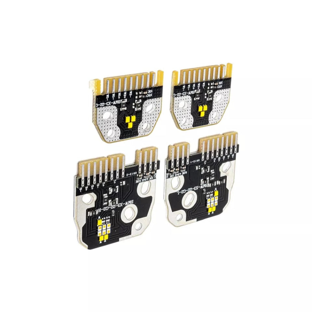 BMW F98 X4M LCI YELLOW ADAPTIVE DRL MODULE SET (2022+)-CT CARBON-CT Carbon - High-quality carbon fiber and gloss black aerodynamic parts for premium sports and luxury vehicles.