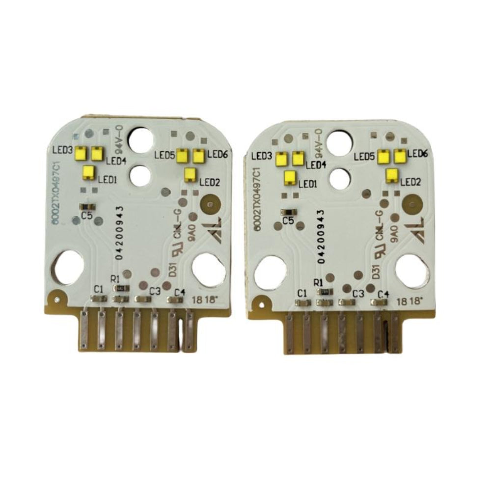 BMW F98 X4M PRE-LCI YELLOW ADAPTIVE DRL MODULE SET (2018-2021)-CT CARBON-CT Carbon - High-quality carbon fiber and gloss black aerodynamic parts for premium sports and luxury vehicles.