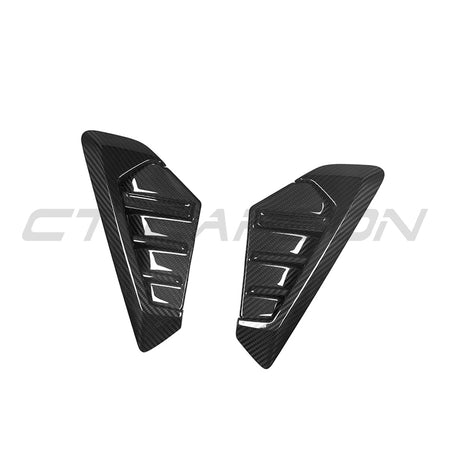 BMW G05 X5 2023+ (LCI) CARBON FIBRE FENDER TRIM-Accessories-CT CARBON-CT Carbon - High-quality carbon fiber and gloss black aerodynamic parts for premium sports and luxury vehicles.