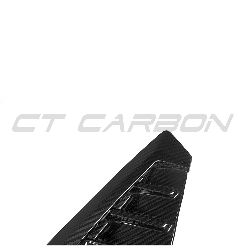 BMW G05 X5 2023+ (LCI) CARBON FIBRE FENDER TRIM-Accessories-CT CARBON-CT Carbon - High-quality carbon fiber and gloss black aerodynamic parts for premium sports and luxury vehicles.