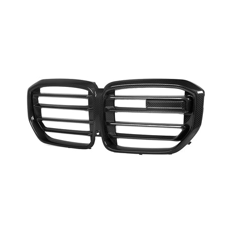 BMW G05 X5 (LCI) CARBON FIBRE GRILLE-Grille-CT CARBON-CT Carbon - High-quality carbon fiber and gloss black aerodynamic parts for premium sports and luxury vehicles.