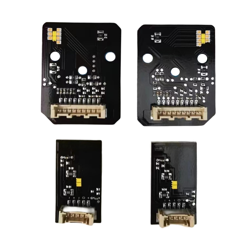 BMW G22/G23/G26 4 SERIES YELLOW ADAPTIVE DRL MODULE SET (2021-2025)-DRL-CT CARBON-CT Carbon - High-quality carbon fiber and gloss black aerodynamic parts for premium sports and luxury vehicles.