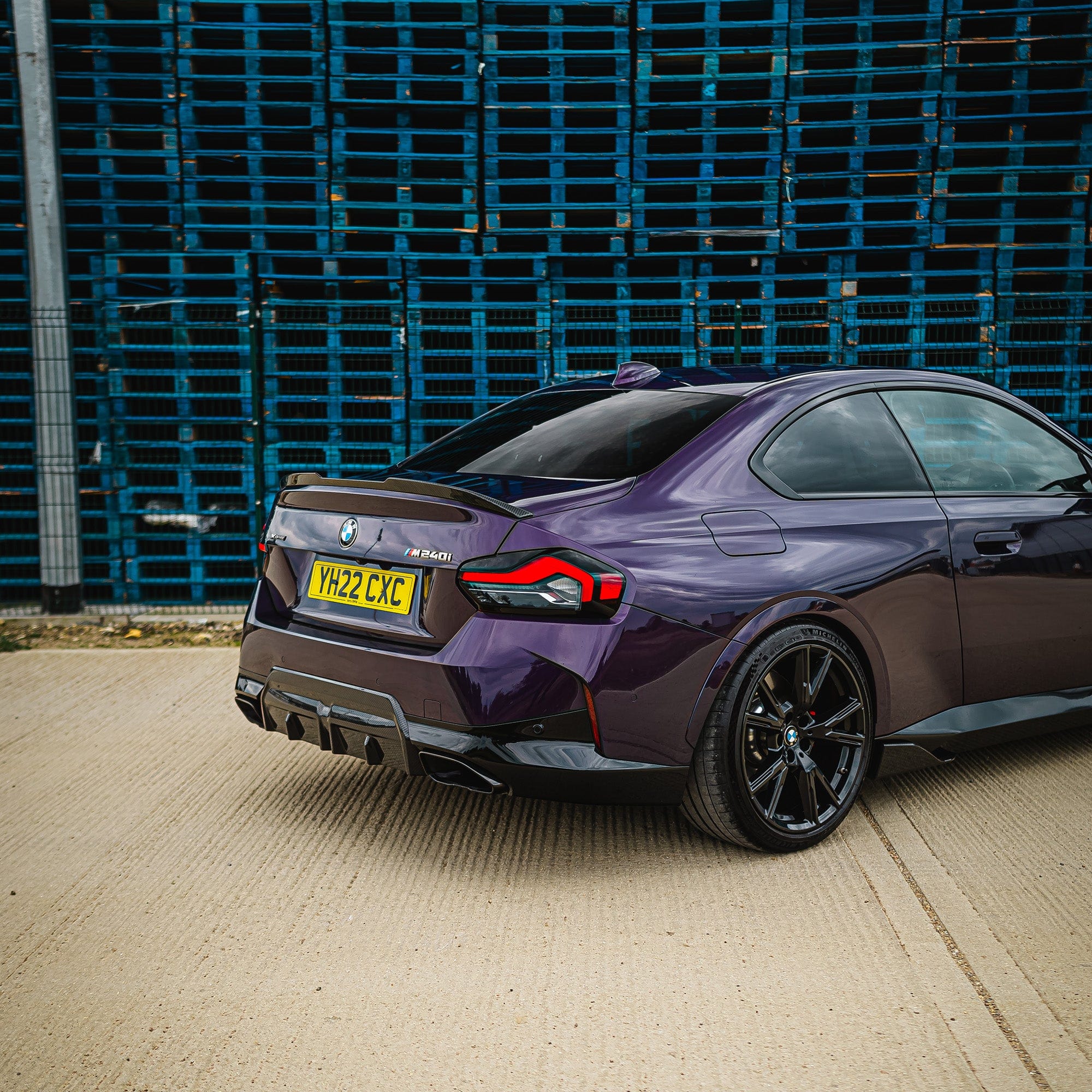 CT CARBON Diffuser BMW G42 2 SERIES CARBON FIBRE DIFFUSER - MP STYLE