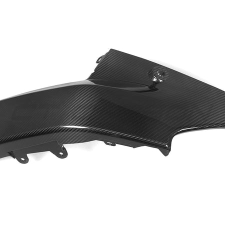BMW G42 2 SERIES CARBON FIBRE REAR BUMPER CORNERS-Accessories-CT CARBON-CT Carbon - High-quality carbon fiber and gloss black aerodynamic parts for premium sports and luxury vehicles.