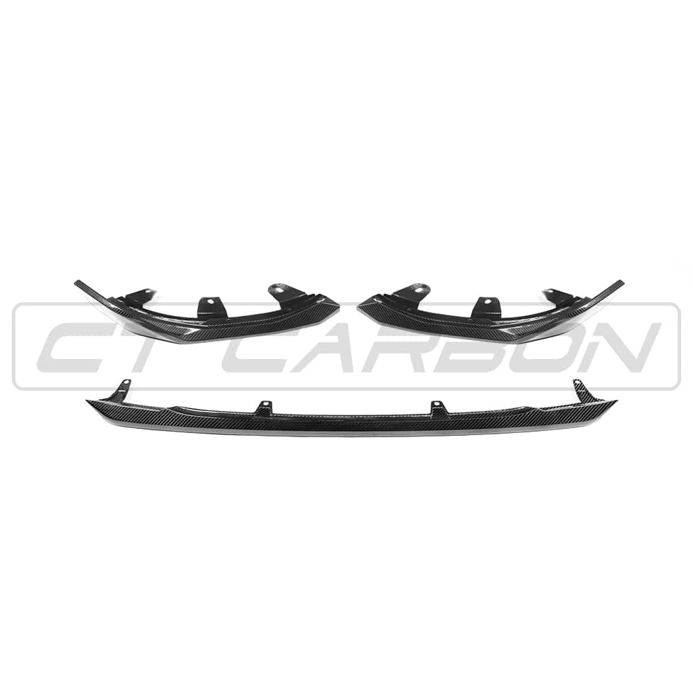 CT CARBON Side Skirts BMW G42 2 SERIES CARBON FIBRE SPLITTER - MP STYLE