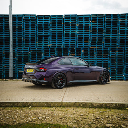 CT CARBON spoiler BMW G42 2 SERIES CARBON FIBRE SPOILER - V STYLE