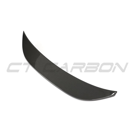 BMW G80 M3 & G20 3 SERIES CARBON FIBRE SPOILER - CT DESIGN V2-Spoiler-CT CARBON-CT Carbon - High-quality carbon fiber and gloss black aerodynamic parts for premium sports and luxury vehicles.