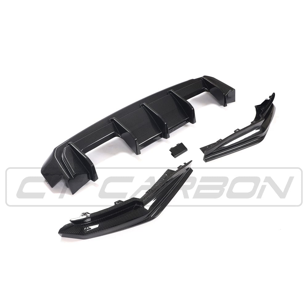 BMW G81 M3 CARBON FIBRE FULL KIT - CT DESIGN-Kit-CT CARBON-CT Carbon - High-quality carbon fiber and gloss black aerodynamic parts for premium sports and luxury vehicles.