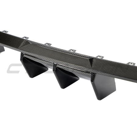 BMW G87 M2 CARBON FIBRE DIFFUSER V2 - CT DESIGN-Diffuser-CT CARBON-CT Carbon - High-quality carbon fiber and gloss black aerodynamic parts for premium sports and luxury vehicles.