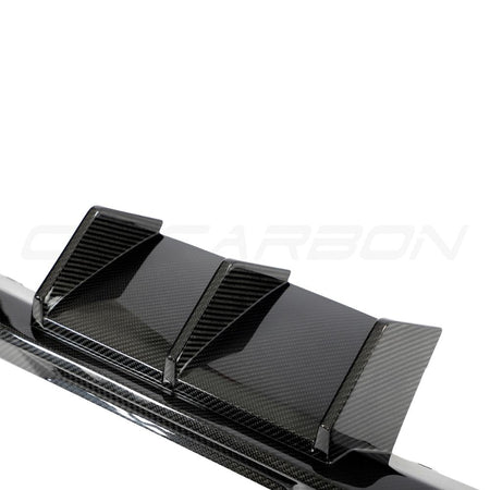 BMW G87 M2 CARBON FIBRE DIFFUSER V2 - CT DESIGN-Diffuser-CT CARBON-CT Carbon - High-quality carbon fiber and gloss black aerodynamic parts for premium sports and luxury vehicles.