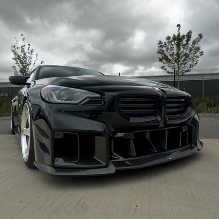 BMW G87 M2 CARBON FIBRE DUCTS - CT DESIGN-Accessories-CT CARBON-CT Carbon - High-quality carbon fiber and gloss black aerodynamic parts for premium sports and luxury vehicles.