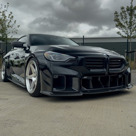 BMW G87 M2 CARBON FIBRE DUCTS - CT DESIGN-Accessories-CT CARBON-CT Carbon - High-quality carbon fiber and gloss black aerodynamic parts for premium sports and luxury vehicles.