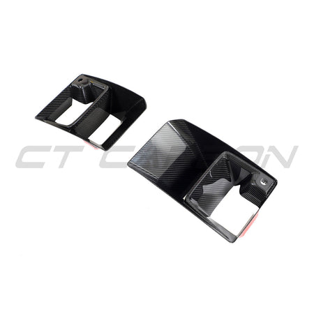BMW G87 M2 CARBON FIBRE DUCTS - CT DESIGN-Accessories-CT CARBON-CT Carbon - High-quality carbon fiber and gloss black aerodynamic parts for premium sports and luxury vehicles.