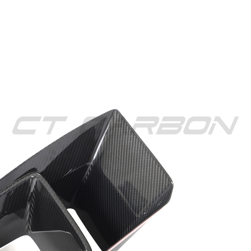 BMW G87 M2 CARBON FIBRE DUCTS - CT DESIGN-Accessories-CT CARBON-CT Carbon - High-quality carbon fiber and gloss black aerodynamic parts for premium sports and luxury vehicles.