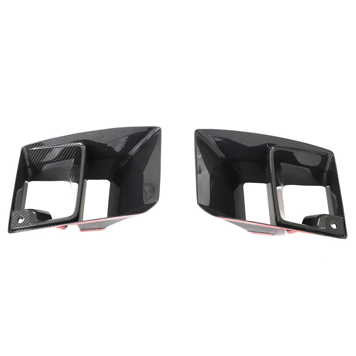 BMW G87 M2 CARBON FIBRE DUCTS - CT DESIGN-Accessories-CT CARBON-CT Carbon - High-quality carbon fiber and gloss black aerodynamic parts for premium sports and luxury vehicles.