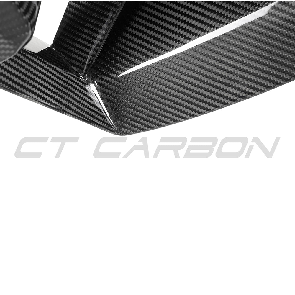 BMW G87 M2 CARBON FIBRE FRONT DUCTS-Accessories-CT CARBON-CT Carbon - High-quality carbon fiber and gloss black aerodynamic parts for premium sports and luxury vehicles.