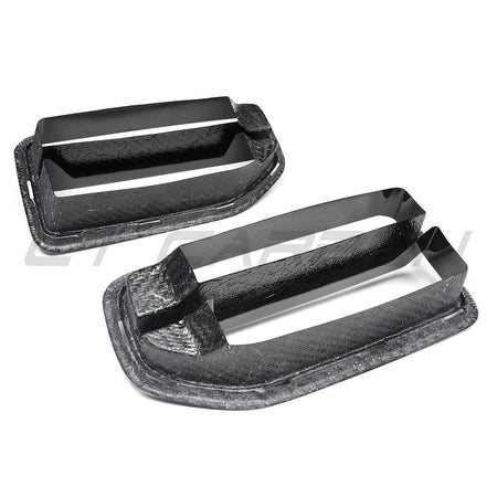 BMW G87 M2 CARBON FIBRE FRONT GRILLE-Accessories-CT CARBON-CT Carbon - High-quality carbon fiber and gloss black aerodynamic parts for premium sports and luxury vehicles.