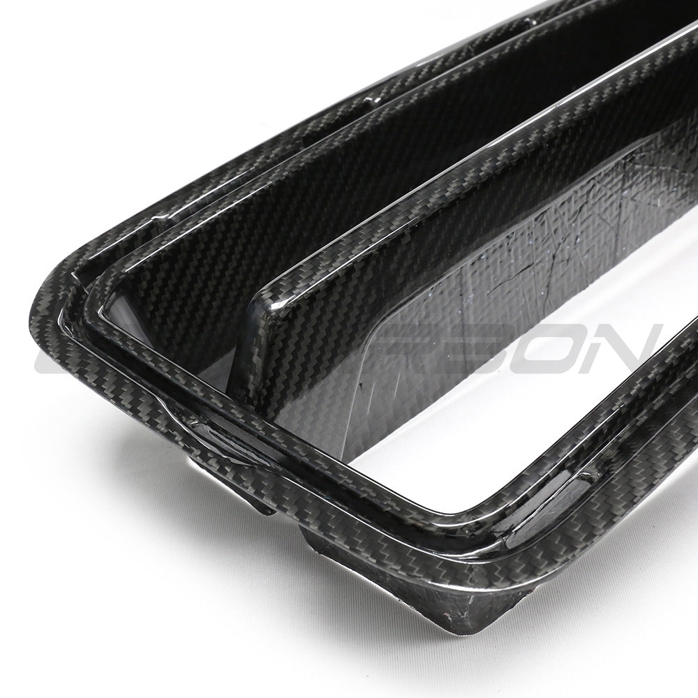 BMW G87 M2 CARBON FIBRE FRONT GRILLE-Accessories-CT CARBON-CT Carbon - High-quality carbon fiber and gloss black aerodynamic parts for premium sports and luxury vehicles.