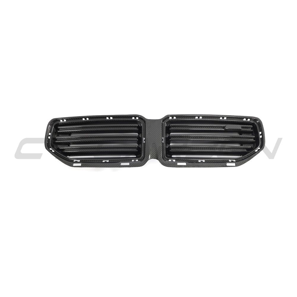 BMW G87 M2 CARBON FIBRE FRONT GRILLE - CT DESIGN-Accessories-CT CARBON-CT Carbon - High-quality carbon fiber and gloss black aerodynamic parts for premium sports and luxury vehicles.