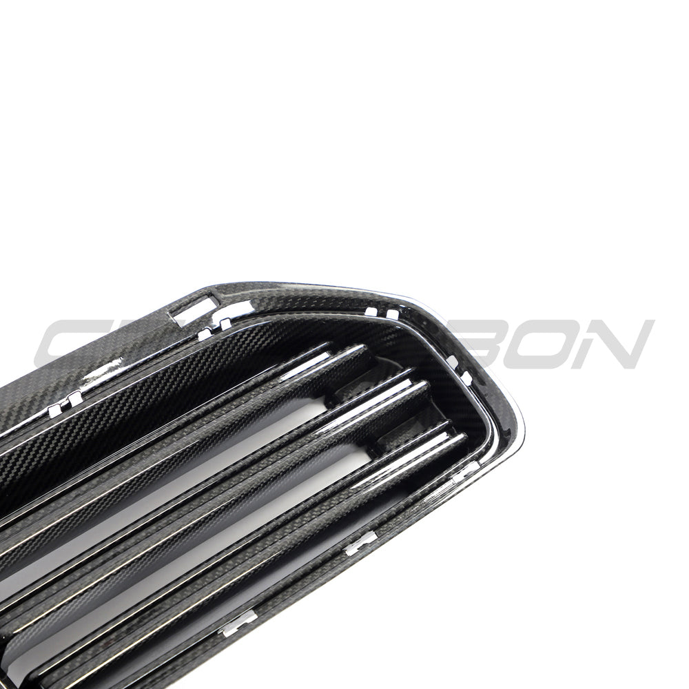 BMW G87 M2 CARBON FIBRE FRONT GRILLE - CT DESIGN-Accessories-CT CARBON-CT Carbon - High-quality carbon fiber and gloss black aerodynamic parts for premium sports and luxury vehicles.