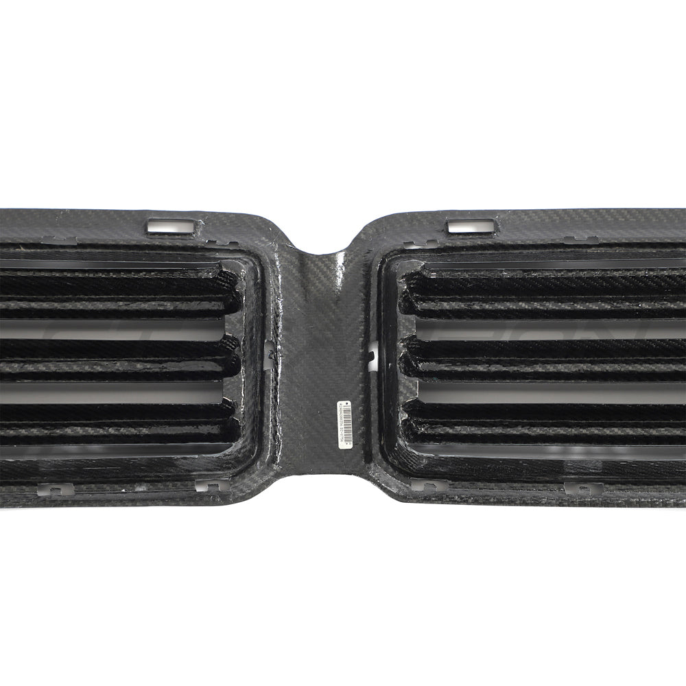 BMW G87 M2 CARBON FIBRE FRONT GRILLE - CT DESIGN-Accessories-CT CARBON-CT Carbon - High-quality carbon fiber and gloss black aerodynamic parts for premium sports and luxury vehicles.