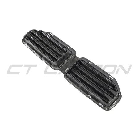 BMW G87 M2 CARBON FIBRE FRONT GRILLE - CT DESIGN-Accessories-CT CARBON-CT Carbon - High-quality carbon fiber and gloss black aerodynamic parts for premium sports and luxury vehicles.