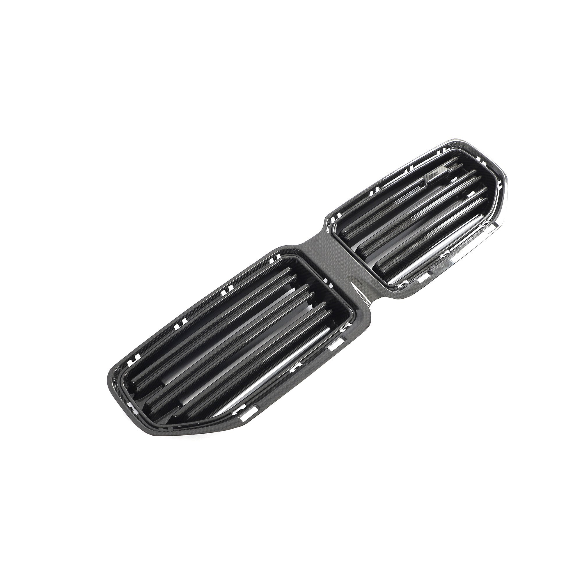BMW G87 M2 CARBON FIBRE FRONT GRILLE - CT DESIGN-Accessories-CT CARBON-CT Carbon - High-quality carbon fiber and gloss black aerodynamic parts for premium sports and luxury vehicles.