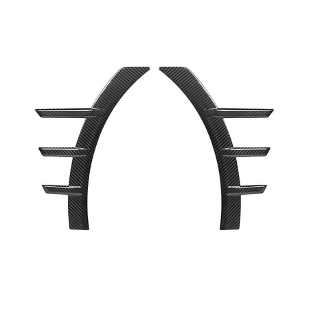 BMW G87 M2 CARBON FIBRE FRONT SIDE FENDER TRIM-Accessories-CT CARBON-CT Carbon - High-quality carbon fiber and gloss black aerodynamic parts for premium sports and luxury vehicles.