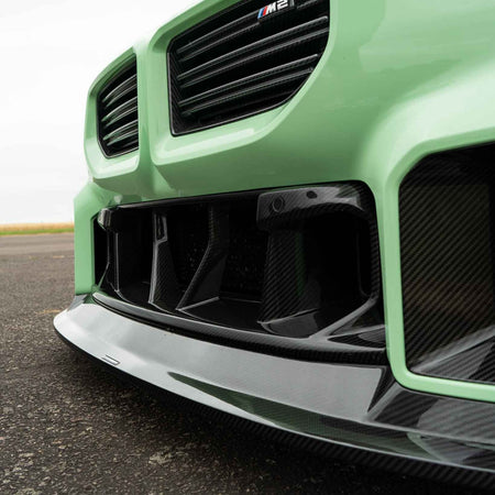 BMW G87 M2 CARBON FIBRE LOWER GRILLE - CT DESIGN-Accessories-CT CARBON-CT Carbon - High-quality carbon fiber and gloss black aerodynamic parts for premium sports and luxury vehicles.