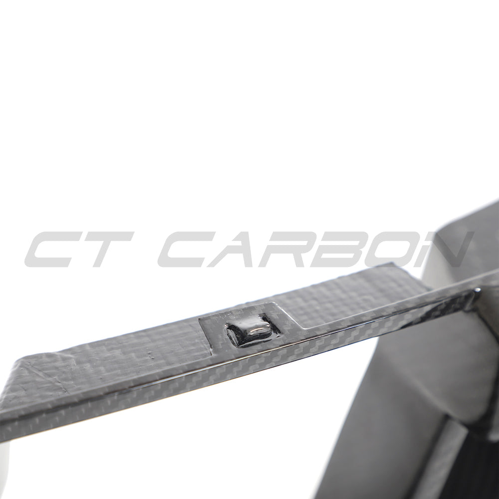 BMW G87 M2 CARBON FIBRE LOWER GRILLE - CT DESIGN-Accessories-CT CARBON-CT Carbon - High-quality carbon fiber and gloss black aerodynamic parts for premium sports and luxury vehicles.