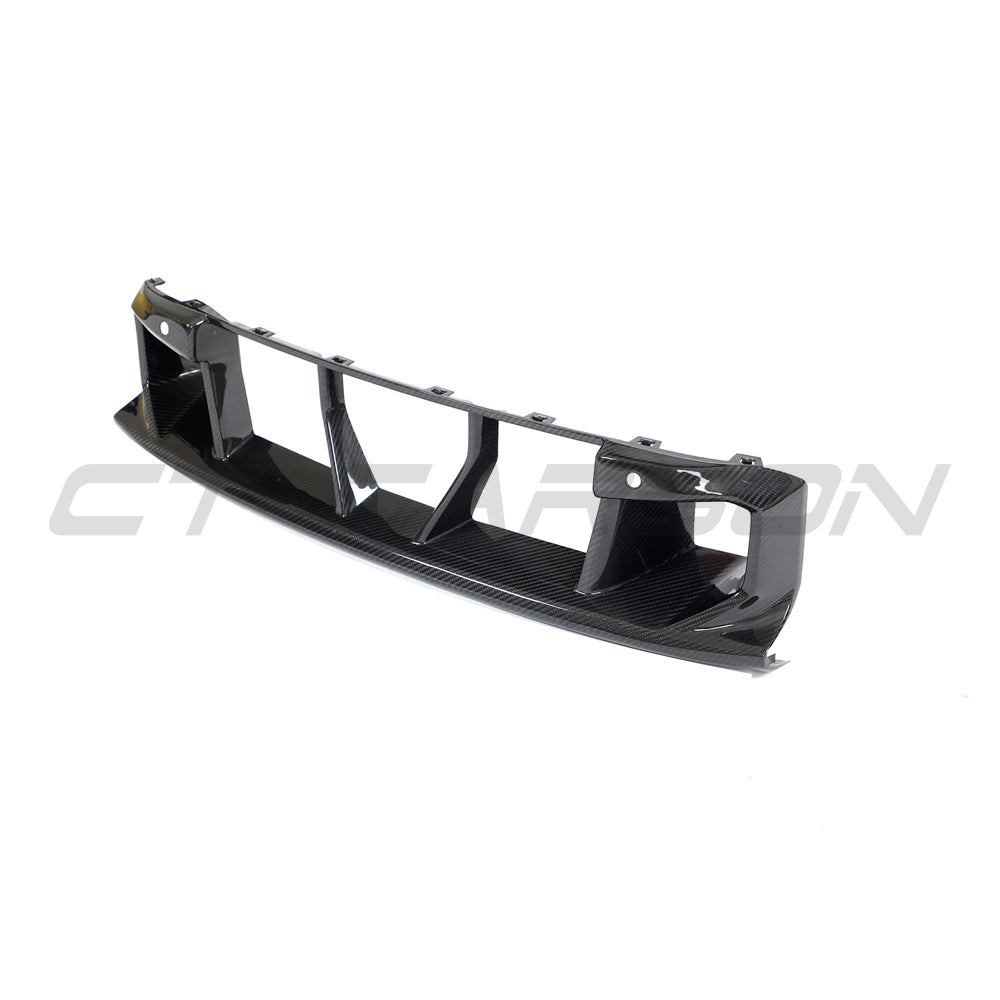 BMW G87 M2 CARBON FIBRE LOWER GRILLE - CT DESIGN-Accessories-CT CARBON-CT Carbon - High-quality carbon fiber and gloss black aerodynamic parts for premium sports and luxury vehicles.