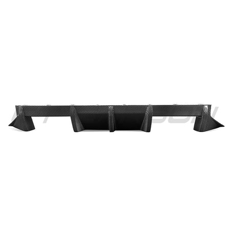BMW G87 M2 CARBON FIBRE REAR DIFFUSER- MP STYLE-Diffuser-CT CARBON-CT Carbon - High-quality carbon fiber and gloss black aerodynamic parts for premium sports and luxury vehicles.