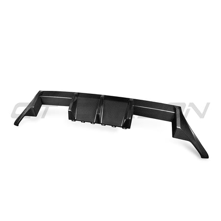 BMW G87 M2 CARBON FIBRE REAR DIFFUSER- MP STYLE-Diffuser-CT CARBON-CT Carbon - High-quality carbon fiber and gloss black aerodynamic parts for premium sports and luxury vehicles.