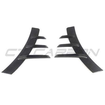 BMW G87 M2 CARBON FIBRE REAR SIDE FENDER TRIM-Accessories-CT CARBON-CT Carbon - High-quality carbon fiber and gloss black aerodynamic parts for premium sports and luxury vehicles.