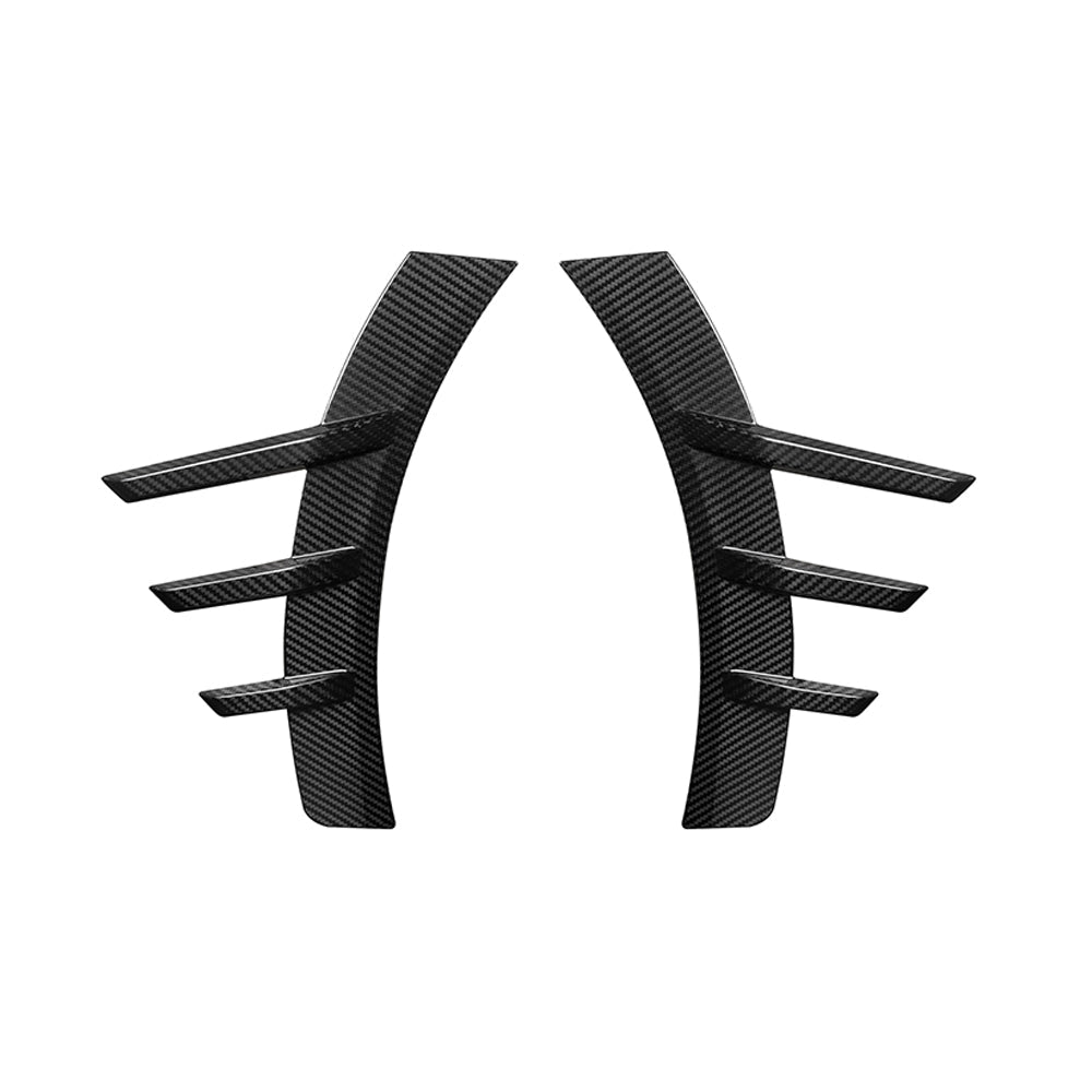 BMW G87 M2 CARBON FIBRE REAR SIDE FENDER TRIM-Accessories-CT CARBON-CT Carbon - High-quality carbon fiber and gloss black aerodynamic parts for premium sports and luxury vehicles.